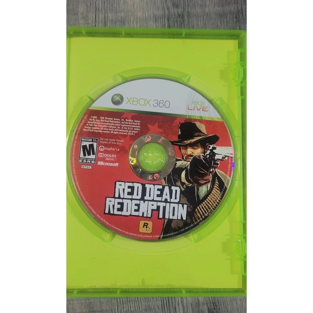 Red Dead Redemption (Microsoft Xbox 360, 2010) CIB‎ Complete w/ Manual & Map